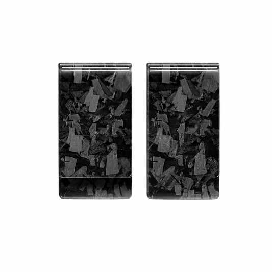 FORGED™ FINE RAW Cashclip | Bargeldklammer aus Forged Carbon