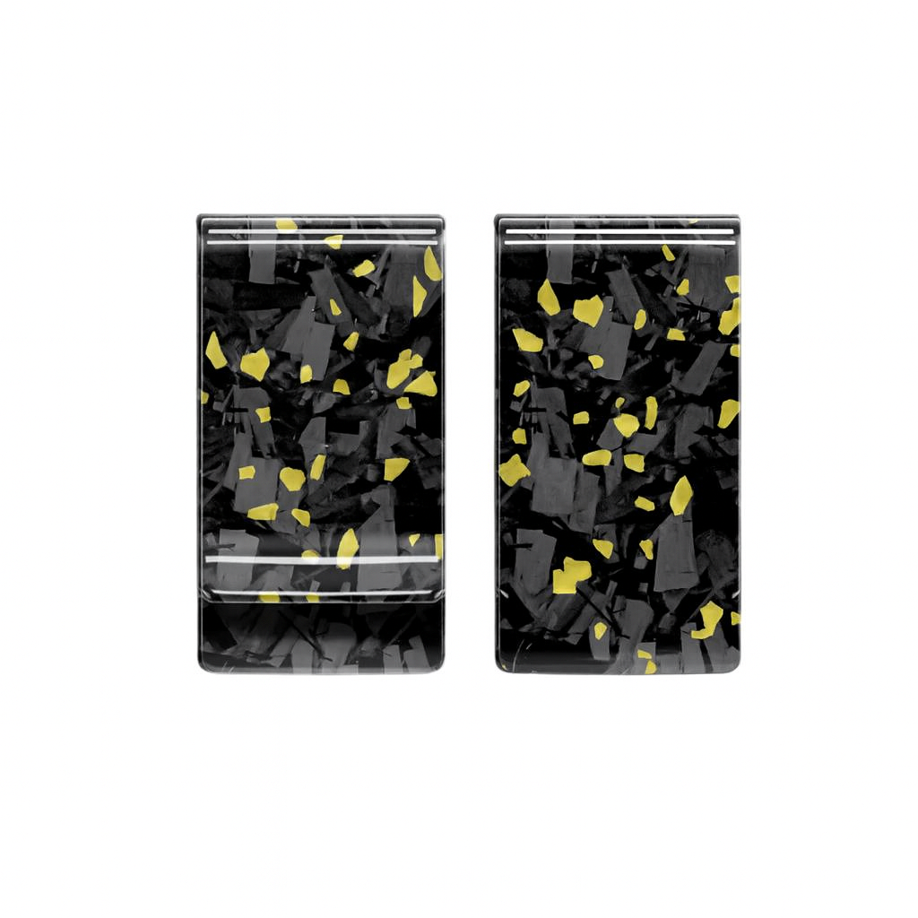 FORGED™ FINE RAW Cashclip | Bargeldklammer aus Forged Carbon
