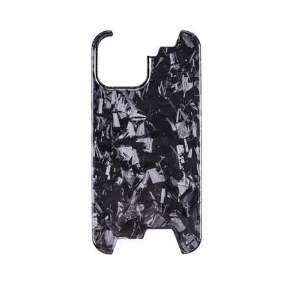 FORGED™ ROUGH RAW SHAPE Black Case – iPhone 12 - 15 Series