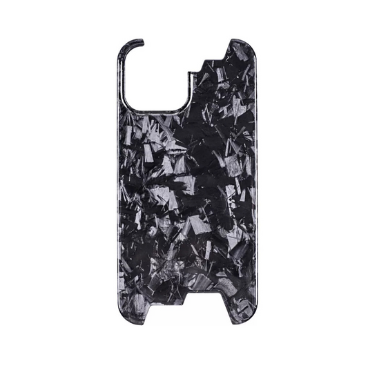 FORGED™ ROUGH RAW SHAPE Black Case – iPhone 12 - 15 Series
