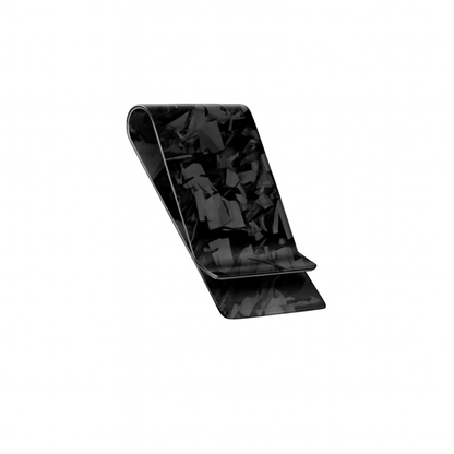FORGED™ FINE RAW Cashclip | Bargeldklammer aus Forged Carbon