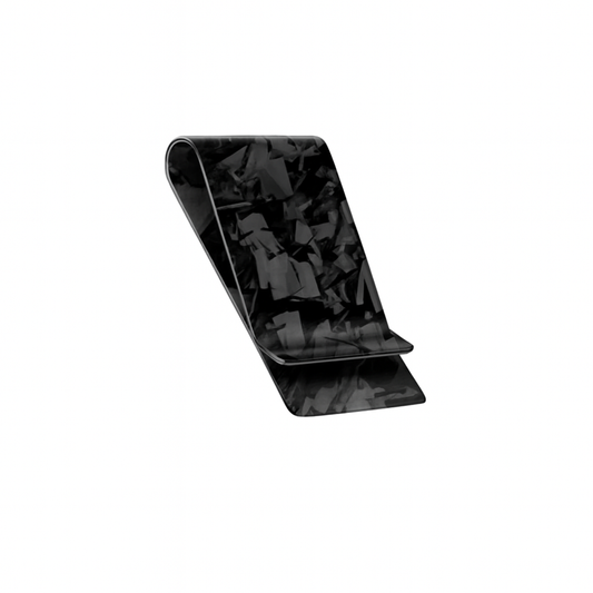 FORGED™ FINE RAW Cashclip | Bargeldklammer aus Forged Carbon
