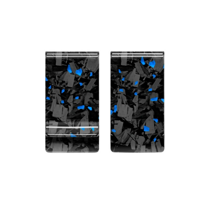 FORGED™ FINE RAW Cashclip | Bargeldklammer aus Forged Carbon